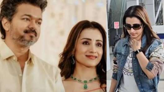 விஜய்யுடன் திருமண நிகழ்ச்சியில் கலந்து கொண்டது ஏன்? த்ரிஷா ரியாக்‌ஷன்!