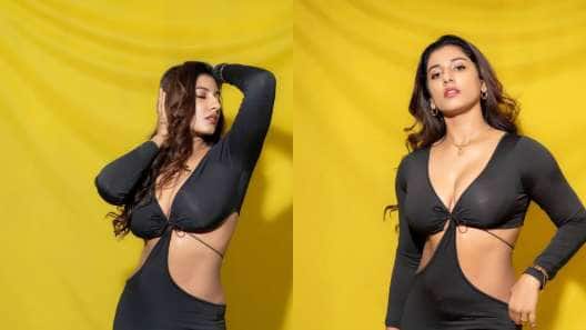 அரை நிர்வாண விளம்பரம் செய்த பிரபலம்! தொகுப்பாளினி மீது பாய்ந்த சைபர் க்ரைம் புகார்..