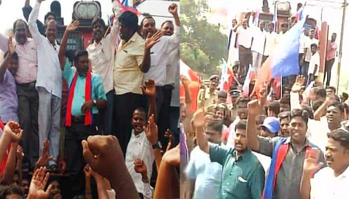 காவிரி விவகாரம்: ரயில் மறியல்; திருமாவளவன் கைது!