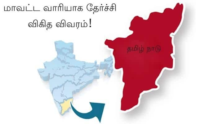 +2 தேர்வு முடிவு: மாவட்ட வாரியாக தேர்ச்சி விகித விவரம்!