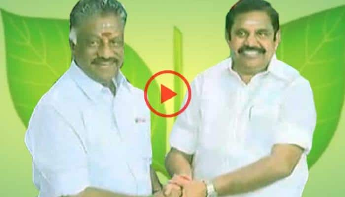 அதிமுக இணைப்பு: பன்னீர்செல்வம் பதவியேற்ப்பு -வீடியோ title=