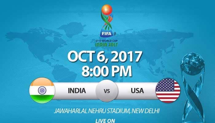 ஃபிஃபா யு-17 உலக கோப்பை: இந்தியா, அமெரிக்கா முதல் ஆட்டம்  தொடக்கம்!