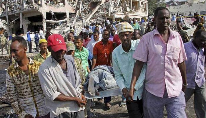 சோமாலியாவில் தற்கொலைபடை தாக்குதல்: 13 பேர் பலி!
