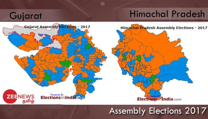 வெளியானது குஜராத் மற்றும் இமாச்சல் தேர்தல் முடிவுகள்! 