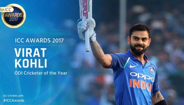 ICC-2017 சிறந்த வீரர் விருதுக்கு விராட் கோலி தேர்வு!