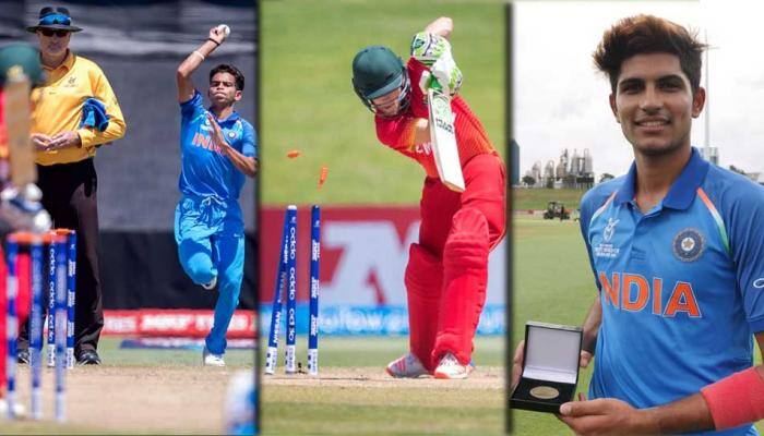 U19CWC: 10 விக்கெட் வித்தியாசத்தில் வெற்றி பெற்ற இந்தியா U19CWC: 10 விக்கெட் வித்தியாசத்தில் வெற்றி பெற்ற இந்தியா