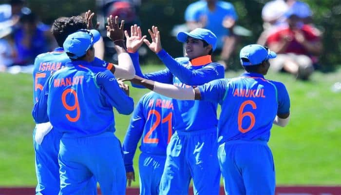 U-19 World Cup: பாக்.,கை வீழ்த்தி பைனலுக்கு இந்தியா தகுதி !! title=