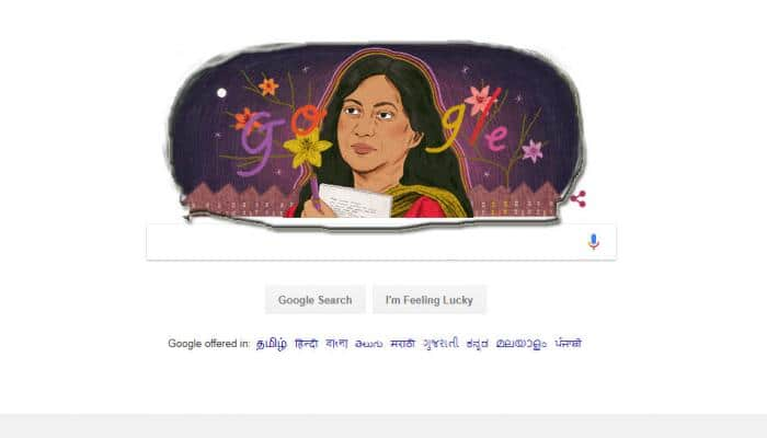 Google Doodle Today: கமலா தாஸ் என்ற மாதவிக்குட்டி!!