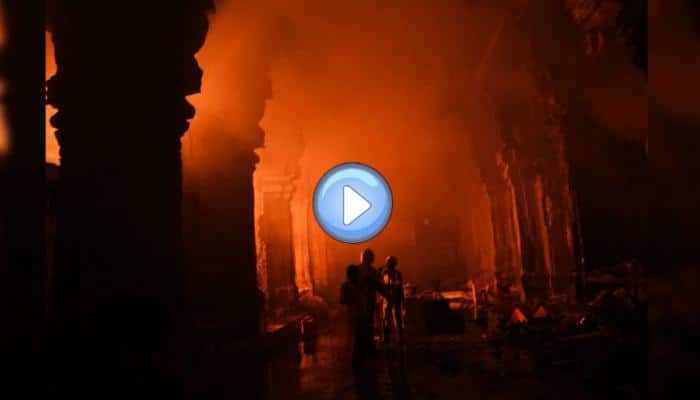 Video Mdu மீனாட்சியம்மன் கோவில் தீ விபத்து: பக்தர்களுக்கு அனுமதி!