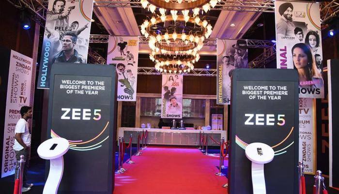 12 மொழிகளில் Zee குழுமத்தின் ZEE5 இணையதளம்!