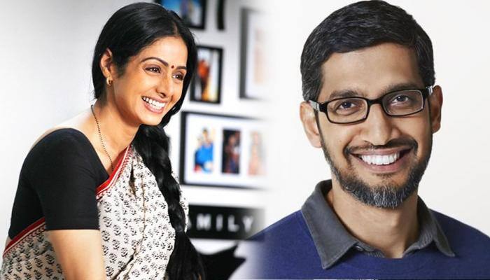 சுந்தர் பிச்சையின் இந்த டுவிட்டால் ஸ்ரீதேவி ரசிகர்கள் கோபம்! சுந்தர் பிச்சையின் இந்த டுவிட்டால் ஸ்ரீதேவி ரசிகர்கள் கோபம்!