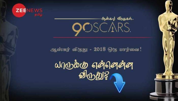 Oscars 2018: அனைவரின் விருது விவரம் உள்ளே!!