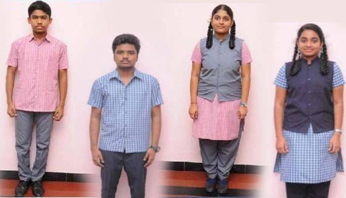 தமிழக அரசுப் பள்ளி மாணவ -மாணவியர்களின் சீருடையில் மாற்றம்! தமிழக அரசுப் பள்ளி மாணவ -மாணவியர்களின் சீருடையில் மாற்றம்!