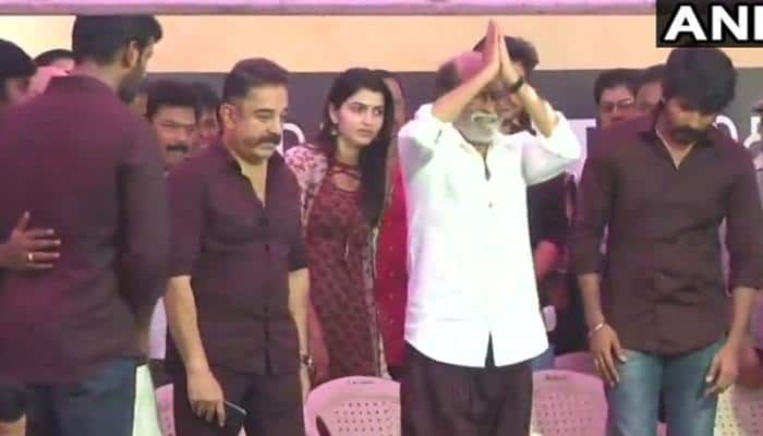 #Cauvery: நடிகர் சங்கம் போராட்டம் நிறைவு! ரஜினி, கமல், விஜய் விக்ரம் ஆகியோர் பங்கேற்பு!!