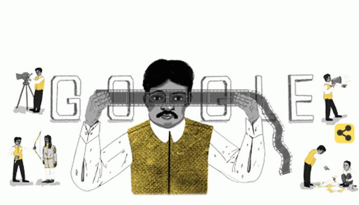 இந்திய திரைப்படத்துறை தந்தையை போற்றும் கூகிள் Doodle!