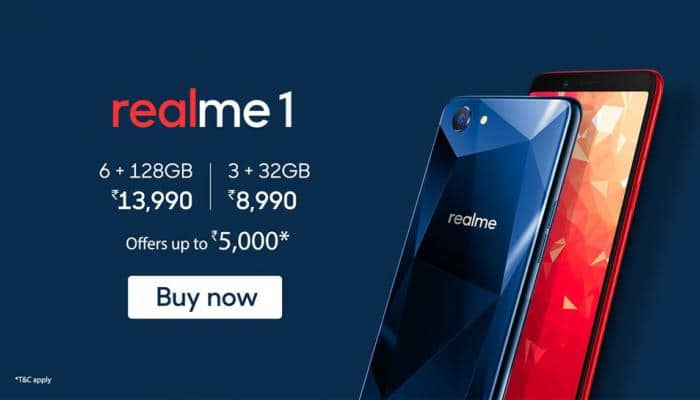 Amazon-ல் வெளியானது Oppo RealMe 1 போன்! முந்துங்கள் மக்களே!