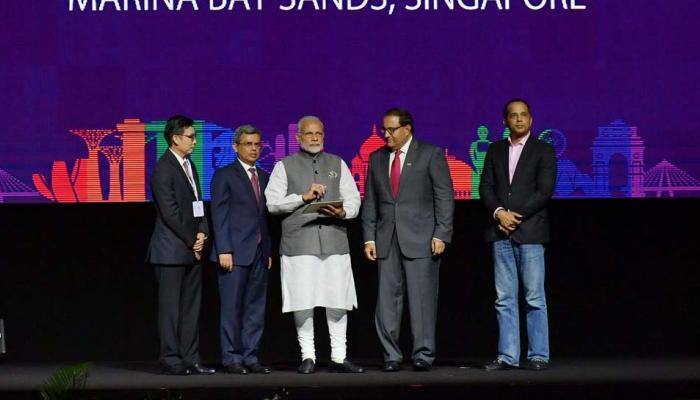சிங்கபூரில் அறிமுகமானது, இந்தியாவின் 3 மொபைல் செயலிகள்! சிங்கபூரில் அறிமுகமானது, இந்தியாவின் 3 மொபைல் செயலிகள்!