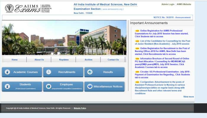 AIIMS MBBS Result: நிஷிதா புரோஹித் இந்தியா அளவில் முதலிடம்! 