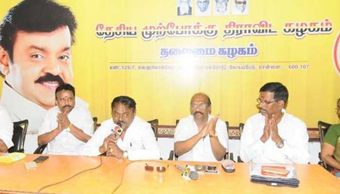 சேலம் - சென்னை பசுமை சாலை திட்டத்தை எச்சரிக்கும் தேமுதிக சேலம் - சென்னை பசுமை சாலை திட்டத்தை எச்சரிக்கும் தேமுதிக