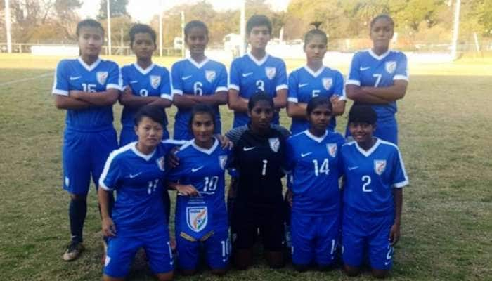 இந்திய மகளிர் (U-17) கால்பந்து அணி அதிர்ச்சி தோல்வி! title=