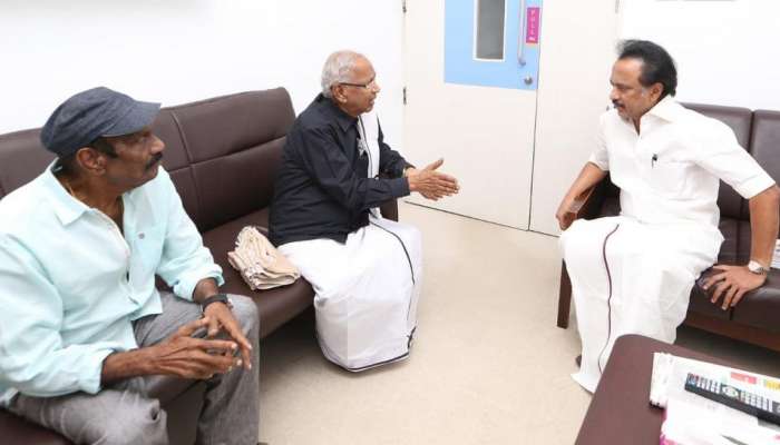கருணாநிதி உடல்நலம் குறித்து கேட்டறிந்தார் நடிகர் கவுண்டமனி! கருணாநிதி உடல்நலம் குறித்து கேட்டறிந்தார் நடிகர் கவுண்டமனி!