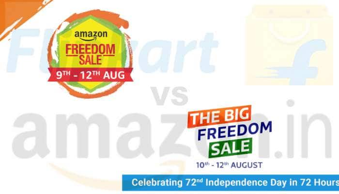 Amazon-க்கு போட்டியா Flipkart-ன் 'Freedom Sale' துவங்கியது! title=