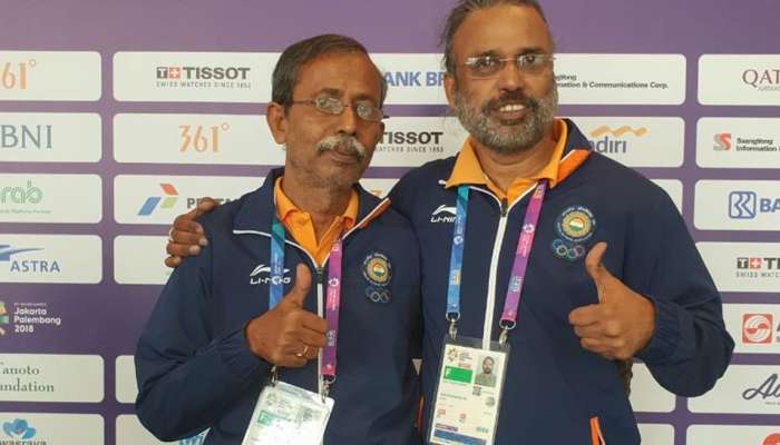 Asian Games: சீட்டு விளையாட்டு பிரிவில் தங்கம் வென்ற பிரணாப், ஷிபநாத் ஜோடி Asian Games: சீட்டு விளையாட்டு பிரிவில் தங்கம் வென்ற பிரணாப், ஷிபநாத் ஜோடி