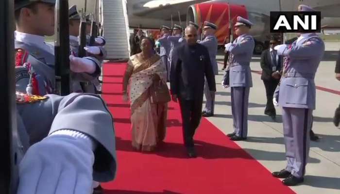 செக் குடியரசு சென்றடைந்தார் குடியரசுத் தலைவர் ராம்நாத் கோவிந்த்! செக் குடியரசு சென்றடைந்தார் குடியரசுத் தலைவர் ராம்நாத் கோவிந்த்!