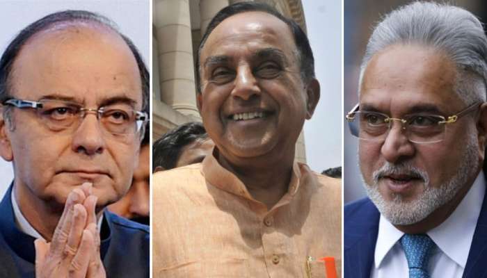 லண்டன் செல்வதாக நிதி மந்திரியிடம் மல்லையா கூறினார் :சுப்ரமணியன் சுவாமி லண்டன் செல்வதாக நிதி மந்திரியிடம் மல்லையா கூறினார் :சுப்ரமணியன் சுவாமி
