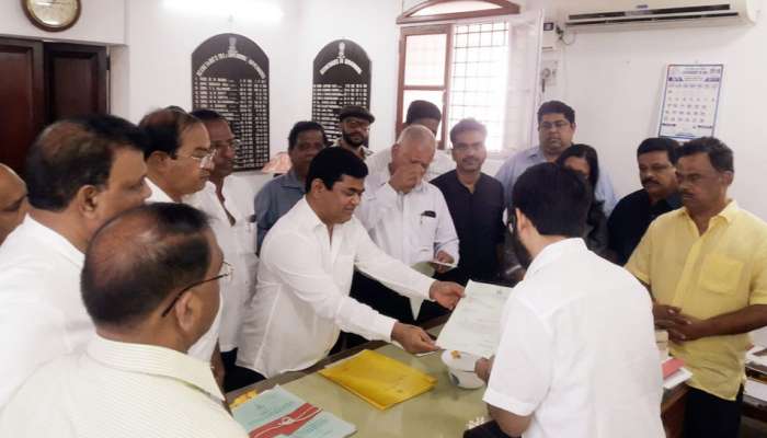 கோவா-வில் ஆட்சியமைக்க ஆளுநரிடம் உரிமை கோரியது காங்கிரஸ்! கோவா-வில் ஆட்சியமைக்க ஆளுநரிடம் உரிமை கோரியது காங்கிரஸ்!
