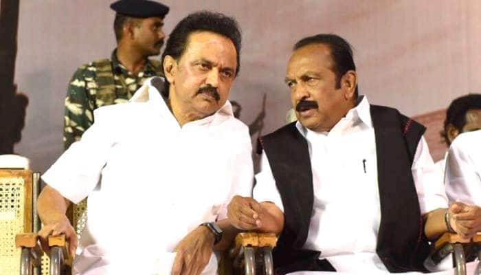 DMK தலைவர் MK ஸ்டாலின் நலமாக உள்ளார் என வைகோ தகவல்.. DMK தலைவர் MK ஸ்டாலின் நலமாக உள்ளார் என வைகோ தகவல்..