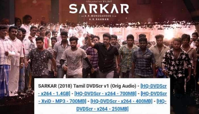 இணையத்தில் வெளியானது Sarkar; அதிர்ச்சியில் விஜய் ரசிகர்கள்! title=