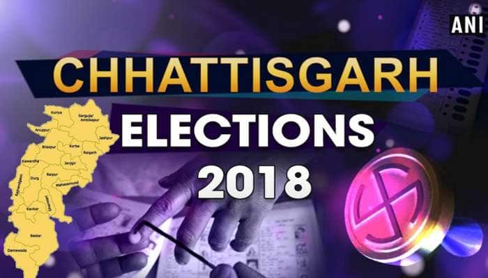 சத்தீஸ்கர் சட்டமன்ற தேர்தல் 2018: மாலை 4.30 மணி வரை 56.58%  வாக்குகள் பதிவாகின