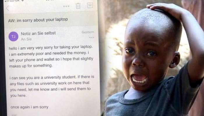 SeePic: ஒரே கடிதம் எழுதி உலக ஃபேமஸ் ஆன Laptop திருடன்... SeePic: ஒரே கடிதம் எழுதி உலக ஃபேமஸ் ஆன Laptop திருடன்...