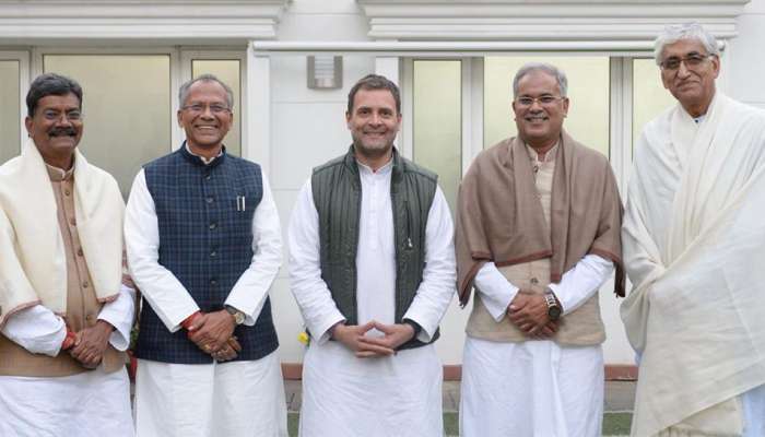 சட்டீஸ்கர் மாநில முதல்வர் யார்? இன்று அறிவிக்கிறார் ராகுல்! சட்டீஸ்கர் மாநில முதல்வர் யார்? இன்று அறிவிக்கிறார் ராகுல்!