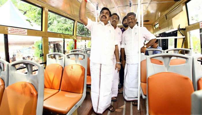 ₹140 கோடி மதிப்பில் 555 புதிய பேருந்துகள்; துவங்கி வைத்தார் முதல்வர்! ₹140 கோடி மதிப்பில் 555 புதிய பேருந்துகள்; துவங்கி வைத்தார் முதல்வர்!