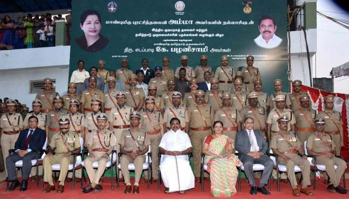 197 காவல்துறை அதிகாரிகளுக்கு ஜனாதிபதி, முதல்வர் விருது வழங்கப்பட்டது!