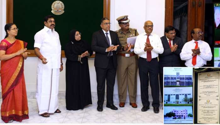 வேலூர் மத்திய சிறையில் பெட்ரோல் நிலையம் திறந்து வைத்தார் முதல்வர்! வேலூர் மத்திய சிறையில் பெட்ரோல் நிலையம் திறந்து வைத்தார் முதல்வர்!