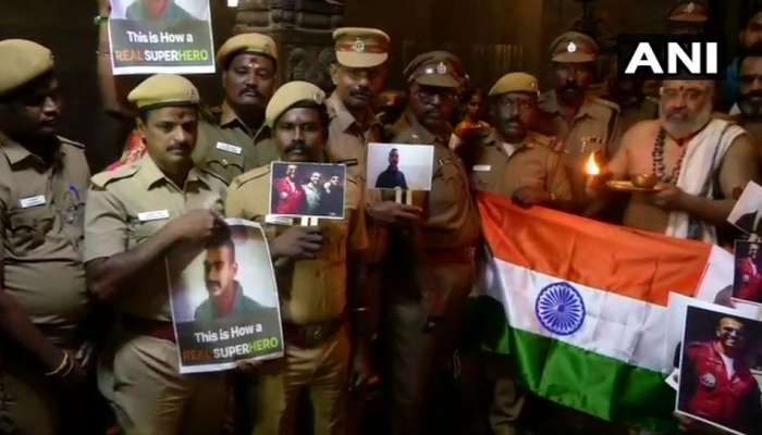 IAF வீரர் அபிநந்தனுக்காக தமிழக கோவில்களில் சிறப்பு வழிபாடு..... IAF வீரர் அபிநந்தனுக்காக தமிழக கோவில்களில் சிறப்பு வழிபாடு.....