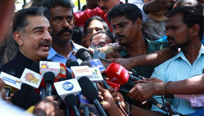 ரஜினிகாந்த் பிரச்சாரத்திற்கு வந்தால் மகிழ்ச்சி: கமலஹாசன் ரஜினிகாந்த் பிரச்சாரத்திற்கு வந்தால் மகிழ்ச்சி: கமலஹாசன்