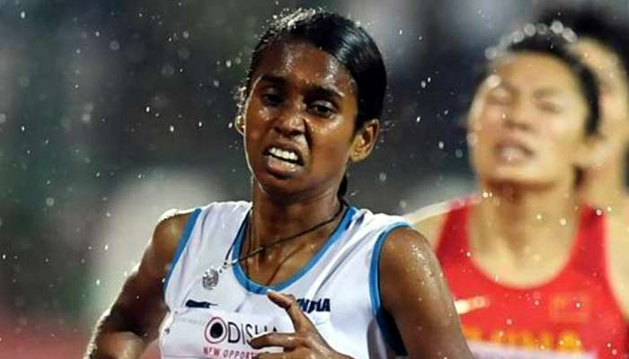 ஆசிய தடகள போட்டி; தங்கம் வென்றார் இந்திய வீராங்கனை சித்ரா! ஆசிய தடகள போட்டி; தங்கம் வென்றார் இந்திய வீராங்கனை சித்ரா!