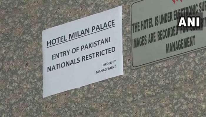 பாகிஸ்தானியர்களுக்கு அனுமதி இல்லை! உ.பி. ஹோட்டலின் அதிரடி அறிவிப்பு