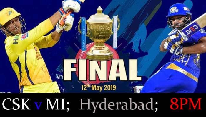 IPL 2019 Final: மும்பையை பழீ தீர்த்து கோப்பையை வெல்லுமா சென்னை அணி?