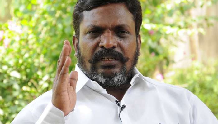 சிதம்பரம் தொகுதியில் திருமாவளவன் பின்னடைவு... சிதம்பரம் தொகுதியில் திருமாவளவன் பின்னடைவு...