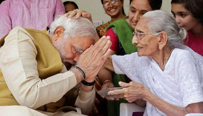 இந்தியா முழுவது மோடியின் சுனாமி அலை; நன்றி தெரிவித்த PM தாயார்!