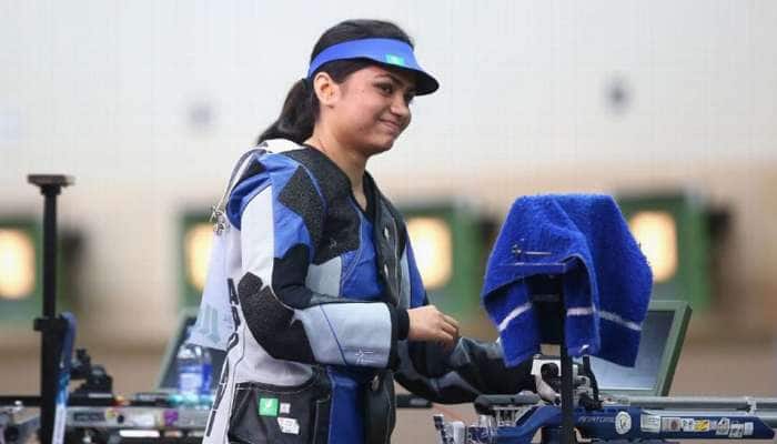 துப்பாக்கி சுடுதல் உலக கோப்பை; தங்கம் வென்றார் அபுர்வி... துப்பாக்கி சுடுதல் உலக கோப்பை; தங்கம் வென்றார் அபுர்வி...