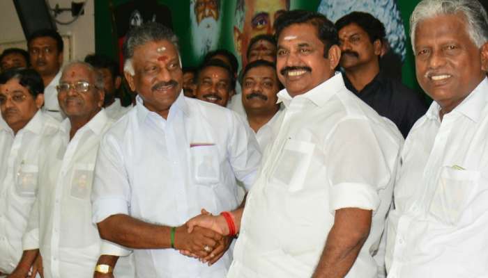 சட்டப்பேரவை இடைத்தேர்தலில் வென்ற அதிமுக MLA-கள் பதவியேற்பு!! சட்டப்பேரவை இடைத்தேர்தலில் வென்ற அதிமுக MLA-கள் பதவியேற்பு!!