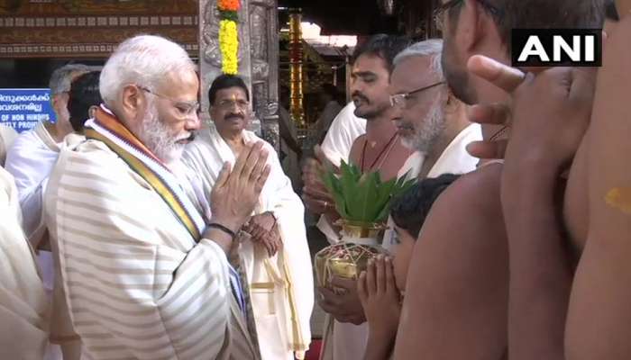 மாலத்தீவு, இலங்கை செல்லும் முன் குருவாயூர் கோவிலில் மோடி சாமி தரிசனம்! மாலத்தீவு, இலங்கை செல்லும் முன் குருவாயூர் கோவிலில் மோடி சாமி தரிசனம்!