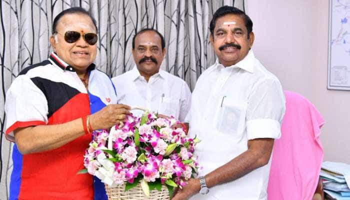 DMK-ல் இருந்து சஸ்பெண்ட் செய்யப்பட்ட ராதாரவி ADMK-வில் இணைவு! DMK-ல் இருந்து சஸ்பெண்ட் செய்யப்பட்ட ராதாரவி ADMK-வில் இணைவு!