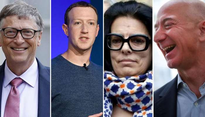 உலகின் டாப் 10 கோடீஸ்வரர்கள் பட்டியல் வெளியீடு: முதலிடம் ஜெஃப் பெஸோஸ் உலகின் டாப் 10 கோடீஸ்வரர்கள் பட்டியல் வெளியீடு: முதலிடம் ஜெஃப் பெஸோஸ்